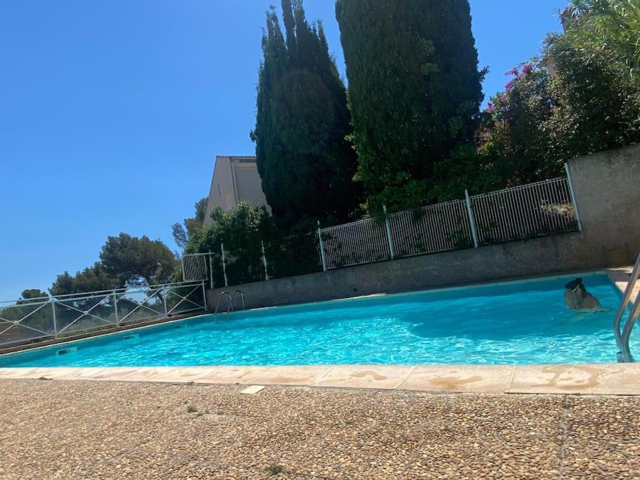 La Digue, 2 Chambres, Vue Mer Et Piscine La Seyne-sur-Mer Buitenkant foto